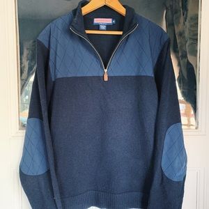 Vineyard Vines wool quarter zip